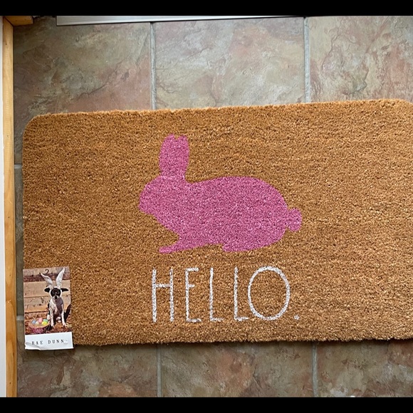 Rae Dunn Other - Rae Dunn Bunny Door Mat